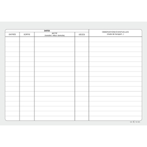 ELVE Registre 'Entrées et sorties des résidents dans l'EHPA'