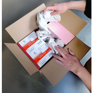 ELVE Papier de calage, 380 mm x 500 m, 2 plis, blanc