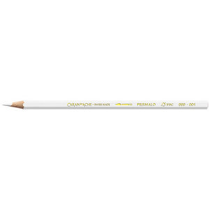 CARAN D'ACHE Crayon de couleur Prismalo, blanc