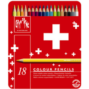 CARAN D'ACHE Crayons de couleur SWISSCOLOR Aquarelle