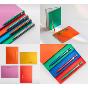 CARAN D'ACHE Carnet de notes COLORMAT-X, A5, ligné, rouge