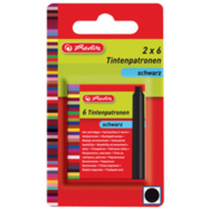 herlitz Cartouches d'encre, bleu royal