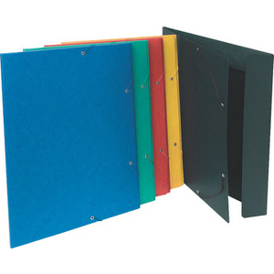 EXACOMPTA Chemise à élastique, A3, carton, noir