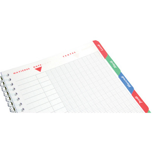 Clairefontaine Cahier de textes Mimesys, 170 x 220 mm, séyès