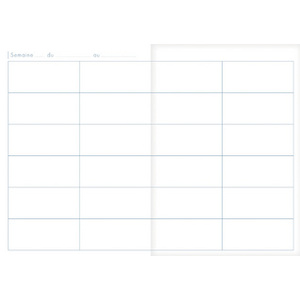 Clairefontaine Agenda de bord non millésimé, A4, 144 pages