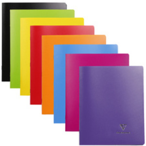Clairefontaine Cahier Koverbook, 240 x 320 mm, Seyès, rouge