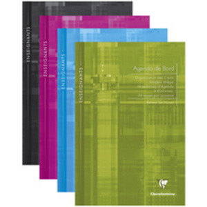 Clairefontaine Agenda de bord non millésimé, A4, 72 pages