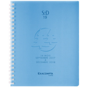 EXACOMPTA Agenda de bureau SAD 19S, 2025/2026, 16 mois