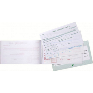 EXACOMPTA Manifold 'Quittances de loyer', 125 x 210 mm