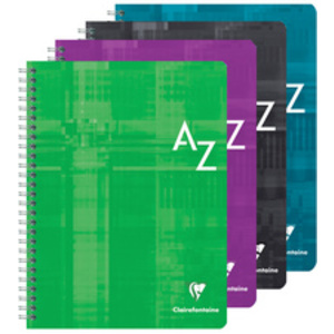 Clairefontaine Répertoire spirale,170 x 220 mm,quadrillé 5x5