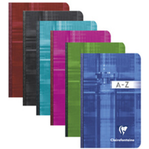 Clairefontaine Répertoire broché,110 x 170 mm, quadrillé 5x5  - 90916