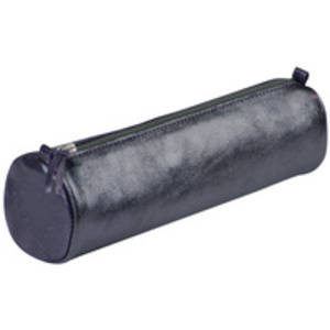 Clairefontaine Trousse CUIRISE, cuir, indigo