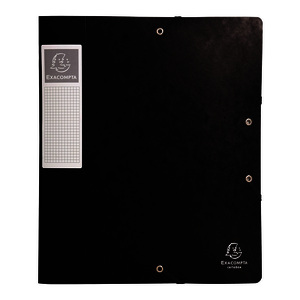 EXACOMPTA Boîte de classement Cartobox, A4, 60 mm, noir  - 52179