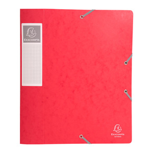 EXACOMPTA Boîte de classement Cartobox, A4, 60 mm, rouge  - 52181