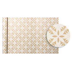 Clairefontaine Papier cadeau 'Tiny Rolls fleurs rouges'