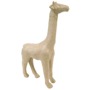 décopatch Support en papier mâché 'Girafe', 280 mm