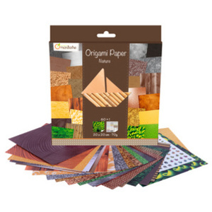 My Mandarine Feuilles à plier Origami Paper 'Nature'