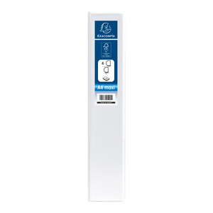 EXACOMPTA Classeur personnalisable Kreacover, A4 Maxi, blanc  - 56695