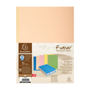 EXACOMPTA Chemise à soufflet, en carton, 320 g/m2, assorties  - 55614