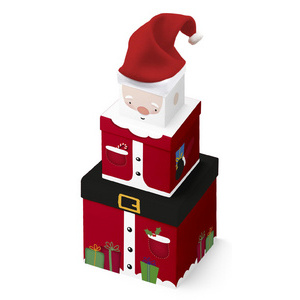 Clairefontaine Set de boîtes cadeaux 'Père Noël', 3 pièces