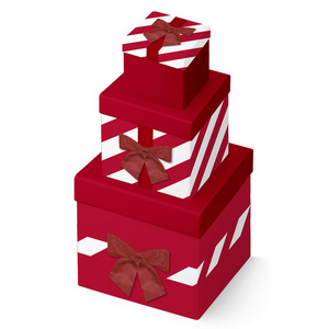 Clairefontaine Set de boîtes cadeaux 'Cadeau', 3 pièces