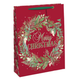 Clairefontaine Sac cadeau de Noël 'Merry Christmas', large