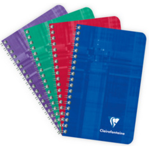 Clairefontaine Carnet à spirale, 110 x 170 mm, uni