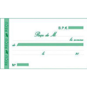 EXACOMPTA Manifold 'Reçus', 105 x 180 mm, dupli  - 27039