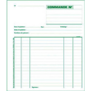 EXACOMPTA Manifold 'Commandes', 297 x 210 mm, dupli  - 27023