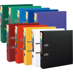 EXACOMPTA Classeur à levier PP Premium, A4, 80 mm, assorti  - 56634