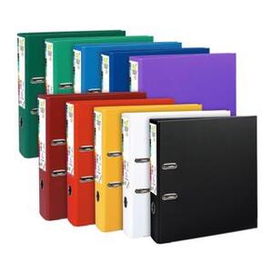 EXACOMPTA Classeur à levier PP Premium, A4, 80 mm, assorti  - 56634