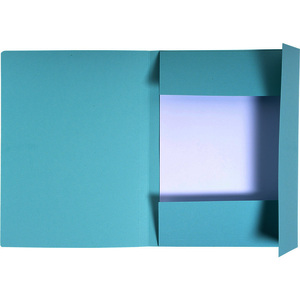 EXACOMPTA Chemise imprimée Foldyne 300, A4, bleu pastel