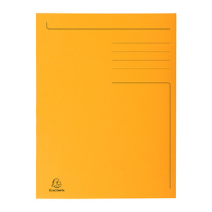 EXACOMPTA Chemise imprimée Foldyne 300, A4, orange