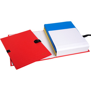 EXACOMPTA Chemise à dos extensible N'CLIP, A4, rouge