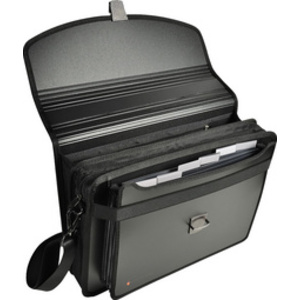 EXACOMPTA Valisette porte-documents EXATRAVEL, en PP, noir