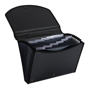 EXACOMPTA Trieur valisette EXACASE, 13 compartiments, noir - 56986