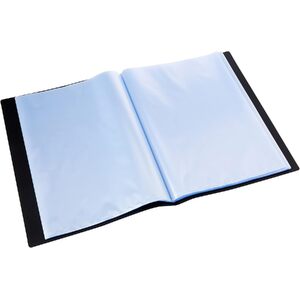 EXACOMPTA Protège-documents, A4, PP, 80 pochettes, noir  - 50130