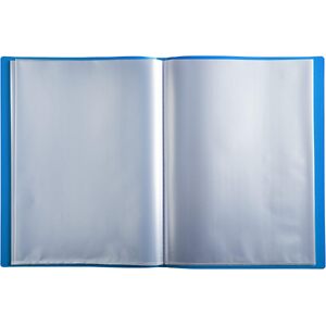 EXACOMPTA Protège-documents, A4, PP, 10 pochettes, bleu  - 55078
