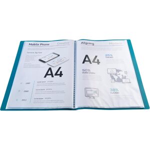 EXACOMPTA Protège-documents, A4, 20 pochettes, vert foncé