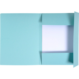 EXACOMPTA Chemise imprimée Foldyne 300, A4, bleu pastel