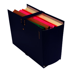 EXACOMPTA Chemise à dos extensible EXTENSOR, A4, bleu