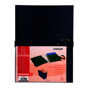 EXACOMPTA Chemise à dos extensible EXTENSOR, A4, bleu