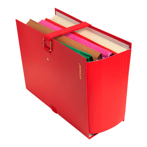 EXACOMPTA Chemise à dos extensible EXTENSOR, A4, rouge