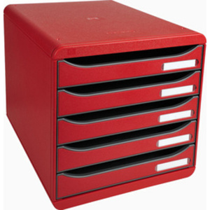 EXACOMPTA Module de classement BIG-BOX PLUS, 5 tiroirs,  - 67771