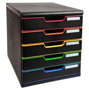 EXACOMPTA Module de classement MODULO A4, 10 tiroirs, noir