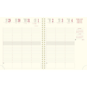 EXACOMPTA Agenda de bureau 'Eurotime 22S', 2026, noir