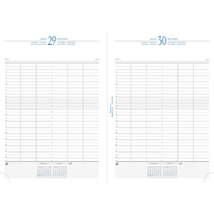 EXACOMPTA Agenda de bureau 'Journal 29/1', 2026, noir