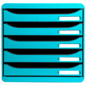 EXACOMPTA Module de classement BIG-BOX PLUS, 5 tiroirs  - 67675