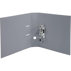EXACOMPTA Classeur à levier PVC Premium, A4, gris souris