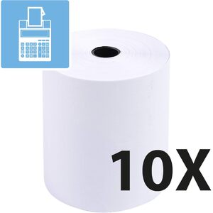 EXACOMPTA Bobine pour caisses, 74 mm x 40 m x 12 mm  - 27056